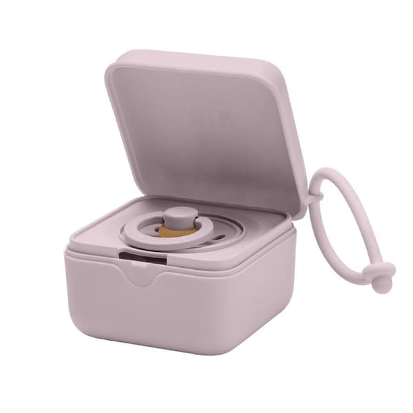 BIBS Pacifier Box - Dusky Lilac