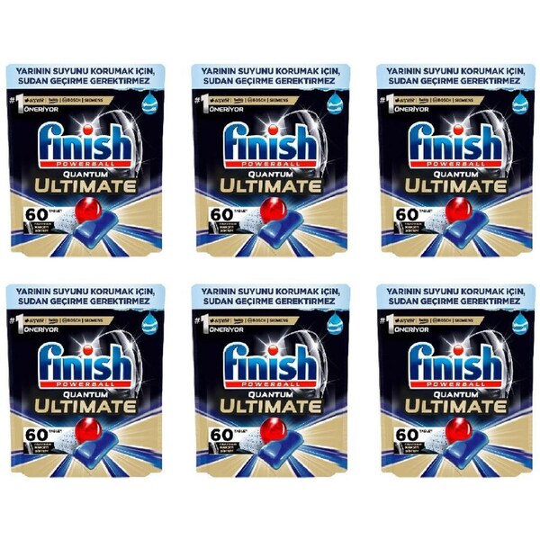 360pc Finish Quantum Ultimate Dishwasher Tablets Dish Cleaner 774g Original