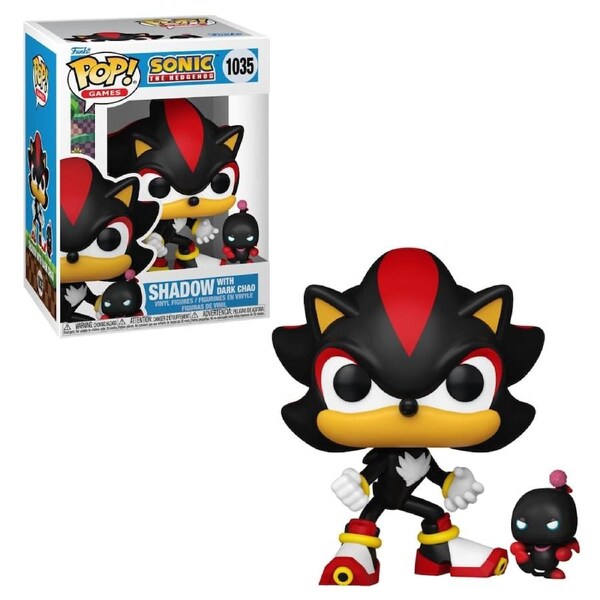 Sonic the Hedgehog Shadow with Dark Chao Funko POP! Vinyl