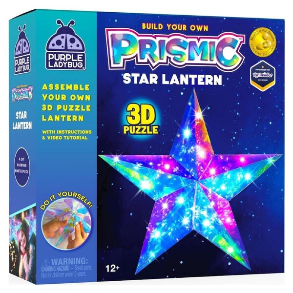 Prismic Star Lantern 3D Puzzle Craft Kit