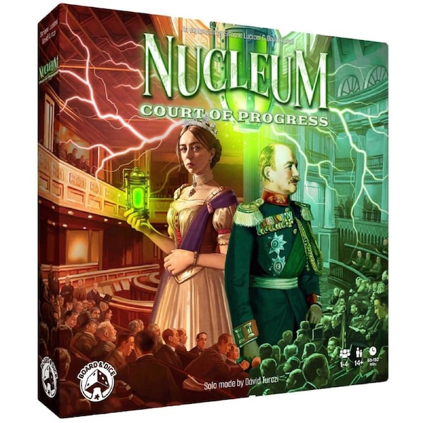 Nucleum Court of Progress Expansion Board Game