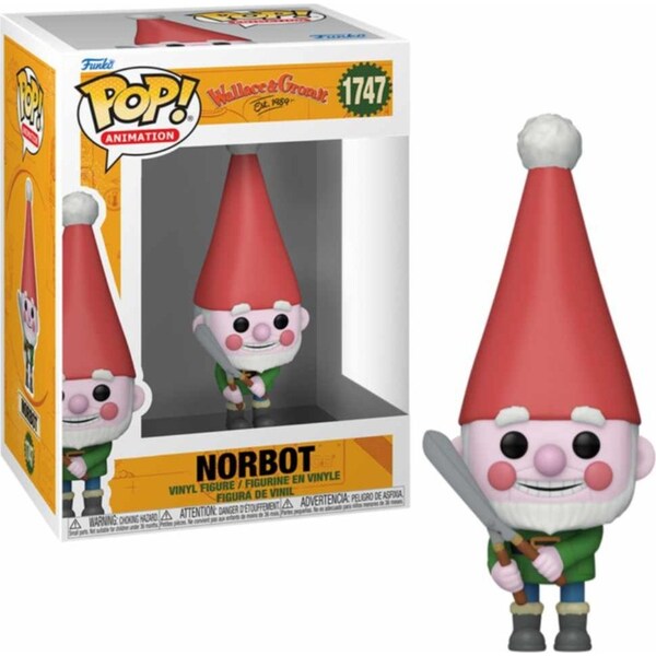 Wallace and Gromit Vengeance Most Fowl Norbot Funko POP! Vinyl