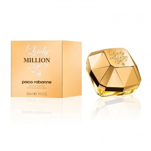 Paco Rabanne Lady Million Eau De Parfum 30ml Natural Spray Women's Fragrance EDP