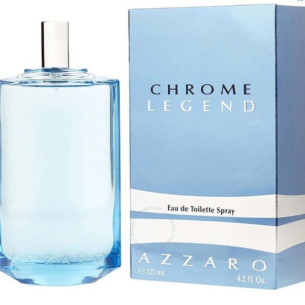 Azzaro Chrome Legend Mens Fragrance Cologne Spray 125ml Eau De Toilette