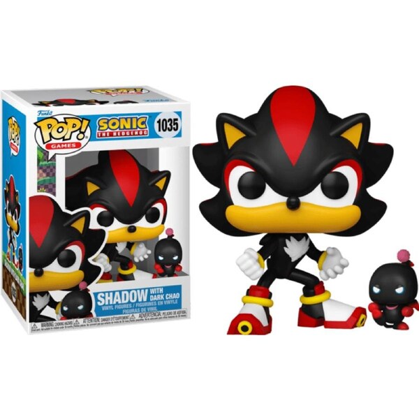Sonic the Hedgehog Shadow with Dark Chao Pop! Vinyl
