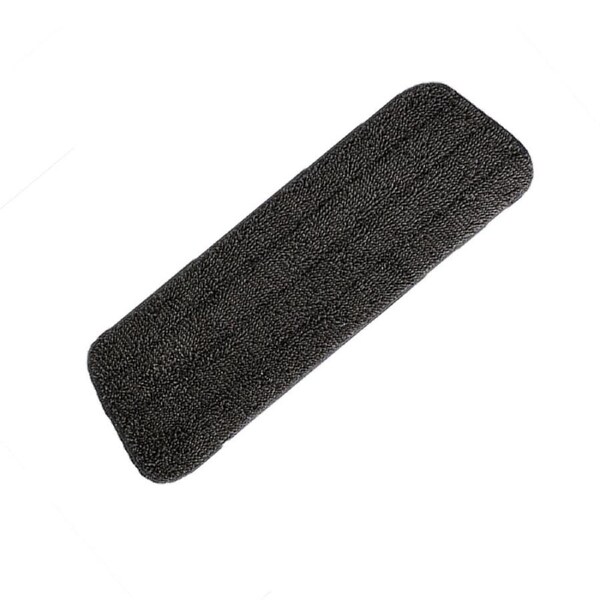 2pcs Replacement Microfiber Flat Mop Head Refill Floor Cleaning Pads Absorbent Cloths Gray