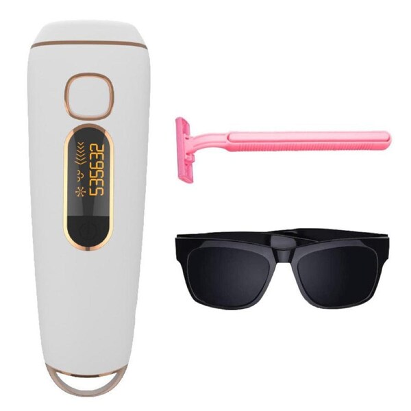 Beakey Home Hair Removal Device Facial Body Profesional Hair Remover for Women and Man-Gold