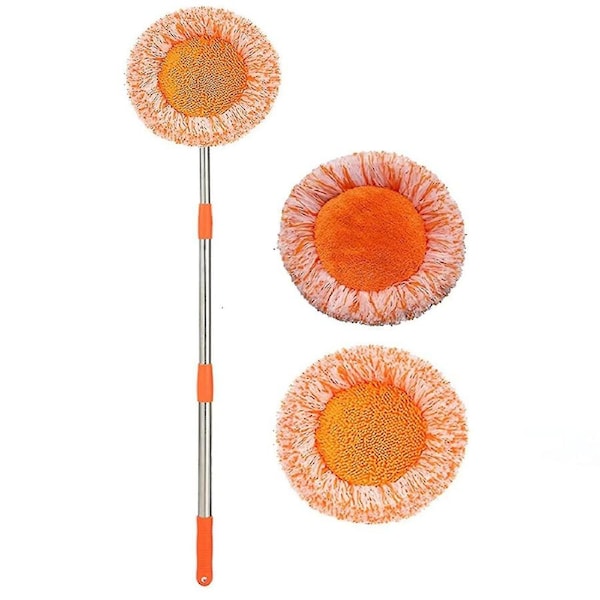 360 Rotatable Adjustable Cleaning Mop, Extendable Wall Cleaning Mop