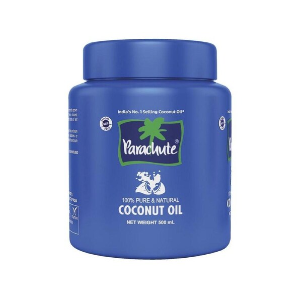 Parachute Pure Coconut Hair Oil Tub 500ml