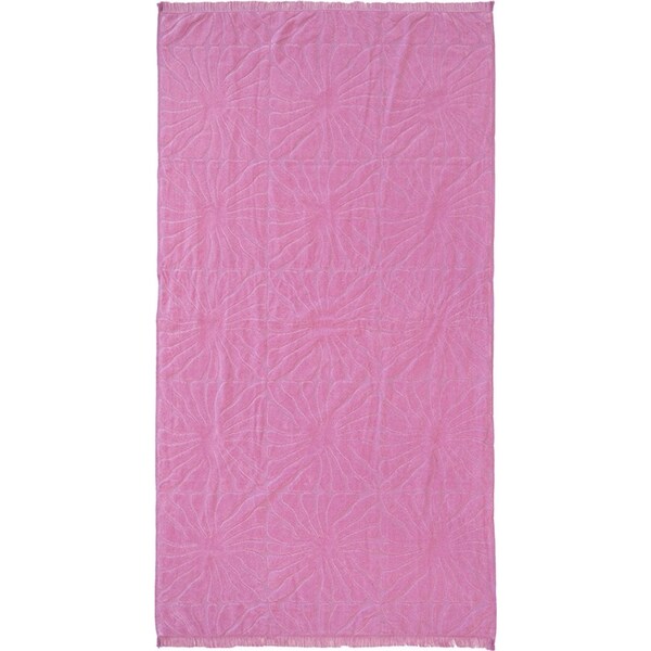Bambury HiLo Cotton Outdoor Beach Towel Dandy Quick Drying 90x170cm Orchid