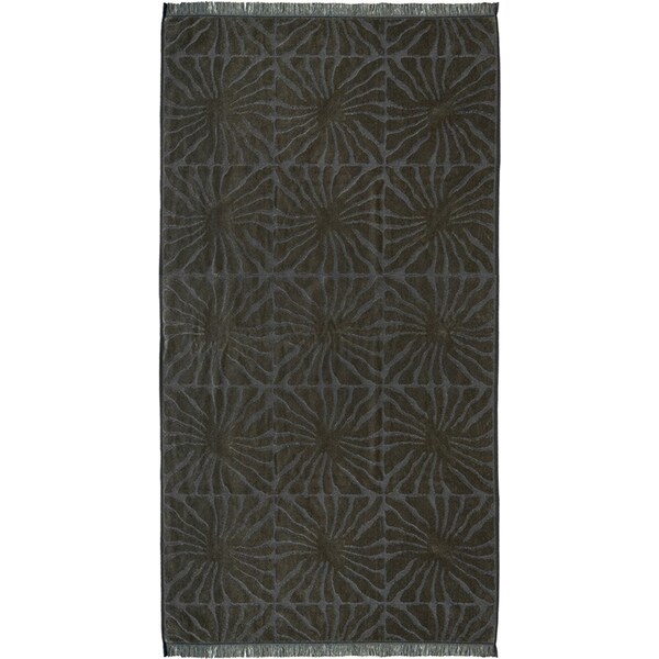 Bambury HiLo Cotton Outdoor Beach Towel Dandy Quick Drying 90x170cm Khaki