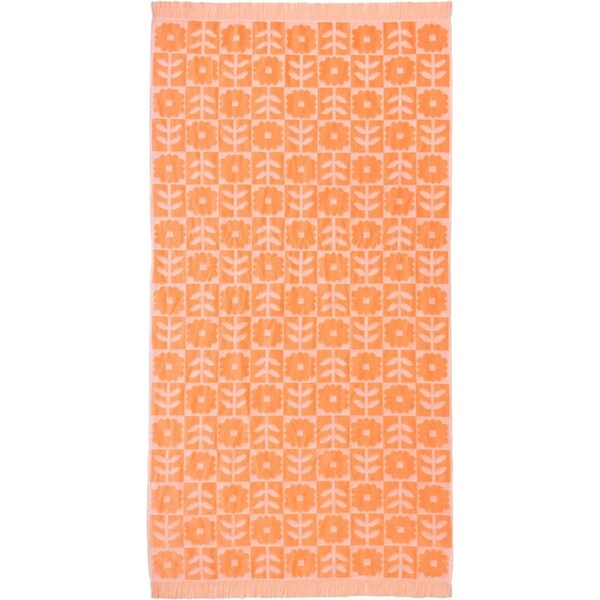 Bambury HiLo Cotton Outdoor Beach Towel Bloom Quicky Drying 90x170cm Peach