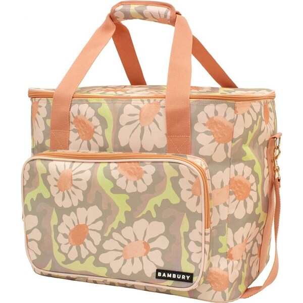 Bambury Sadie Cooler Bag Insulated Food Carrier w/ Removeable Strap Large