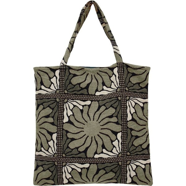Bambury Zinnia Tote Bag Womens Travel/Shopping Carry All Handbag Moss 50x50cm