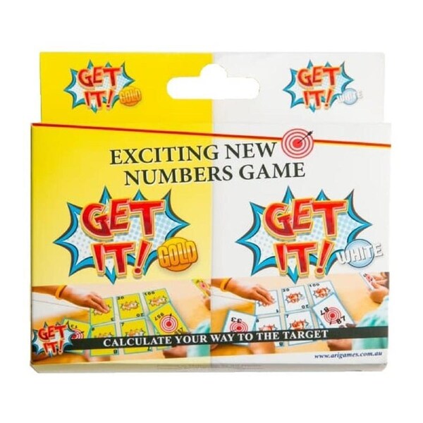 Get It Double Pack Gold and White Card Game