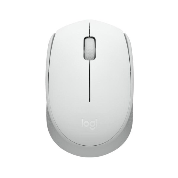 Logitech M171 Wireless Mouse for PC, Mac, Laptop, Optical Tracking - Off White [910-006870]