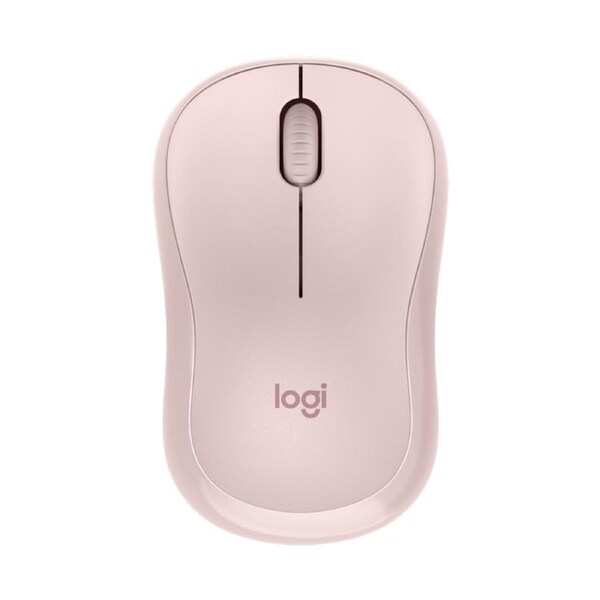 [910-007124] Logitech M240 Silent Bluetooth Mouse, Compact, Portable, Smooth Tracking - Rose