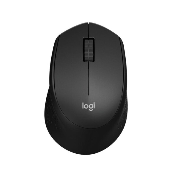 Logitech M331 Silent Plus Wireless Mouse Black - Advanced Right-hand comfort [910-004914]