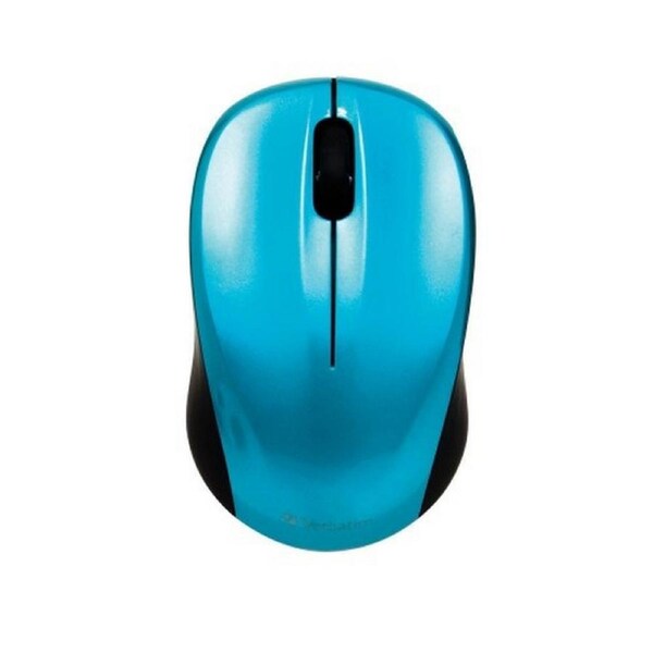 Verbatim GO Nano Blue Mouse Wireless Optical 3 button, 1600dpi wireless mouse [49044]