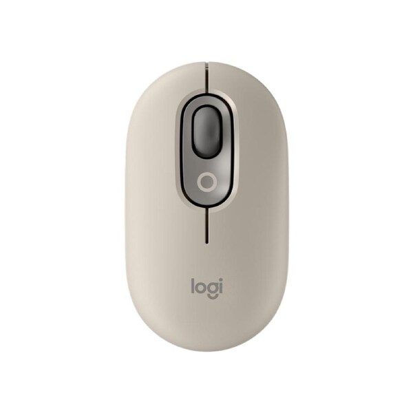 Logitech POP Personality Wireless Mouse with Customizable Emoji - Mist [910-006622]