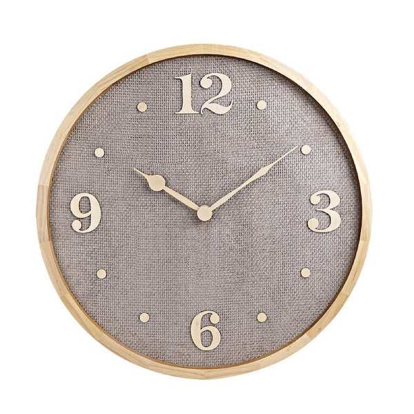 Furb Large Wall Clock 70cm Modern Round Clock Non-Ticking