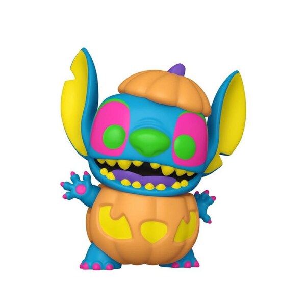 Funko Disney Lilo & Stitch Pumpkin Stitch Blacklight Pop! Vinyl Figure