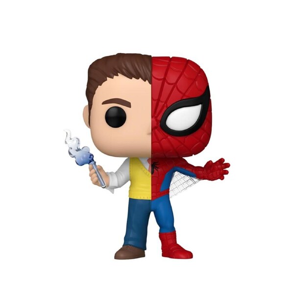 Funko Marvel Comics Spider-Man/Peter Parker Split Pop! Vinyl Figure
