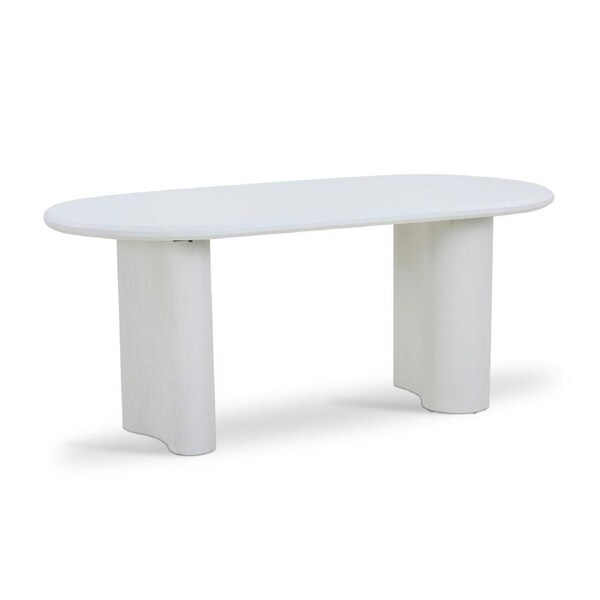 Marino 1.8m Oval Dining Table - White