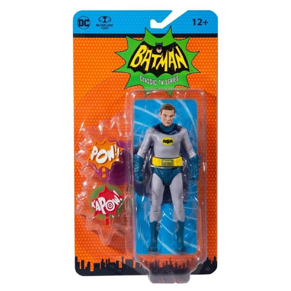 McFarlane DC Retro Batman 66 Batman Unmasked 6 inch Action Figure