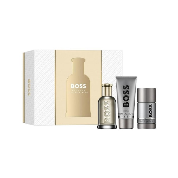 Hugo Boss Men Bottled 3 Piece 100ml Eau De Parfum