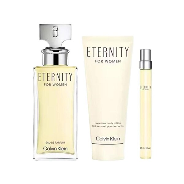 Calvin Klein Eternity 3 Piece 100ml Eau De Parfum