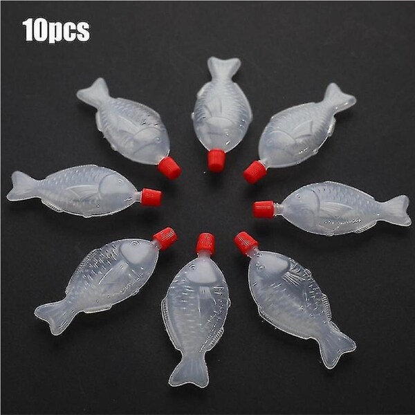 JOYBUY 100pcs Fish-Shaped Sauce Bottles - 8.5ml Disposable Soy Sauce Containers