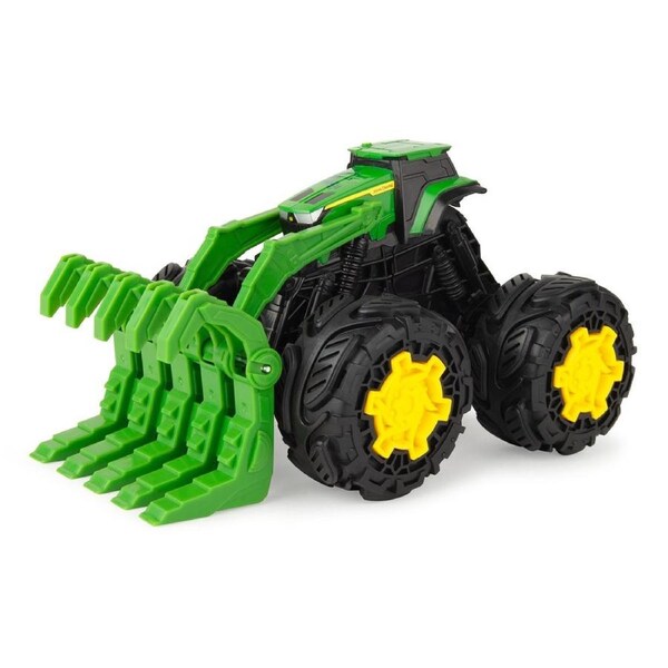 John Deere 25cm Monster Treads Rev Up Tractor Toy Kids 3y+