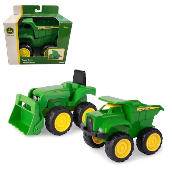 John Deere 15cm Assorted Dump Truck Kids Vehicle Toy 18m+
