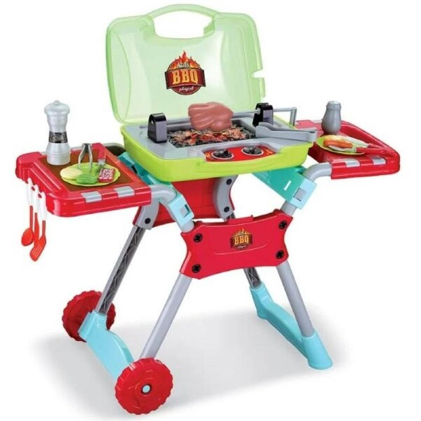 Premium Toy Barbecue BBQ Cooking Play Set for Classic Imagination Play