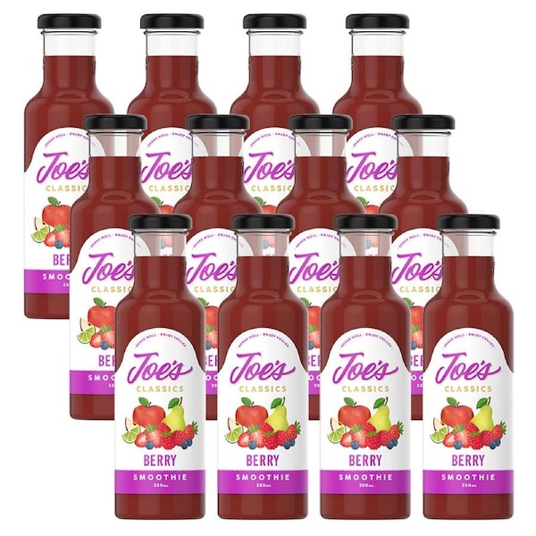 Joe'S Classics 350Ml Smoothie Berry 12 Pack