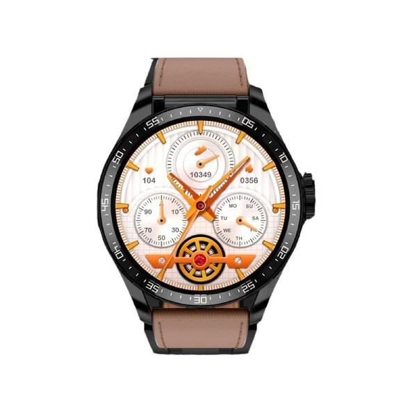 Fitsmart Momentum Audio Smartwatch with Built-in Earbuds 47mm Display Black