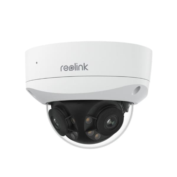 Reolink 16MP UHD IK10 Dual-Lens PoE Security Camera with Motion Track 180° Panorama Smart Detection, Duo 3V PoE