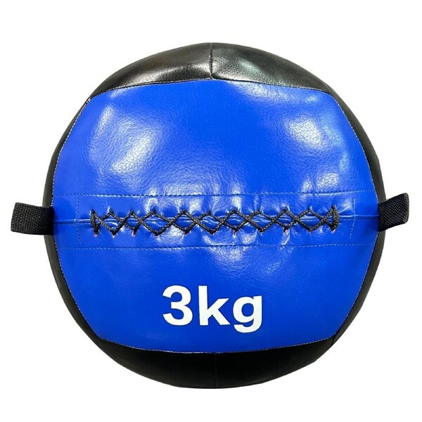3kg Stitched Wall Ball - Soft Medicine Ball Core Crossfit Exercise