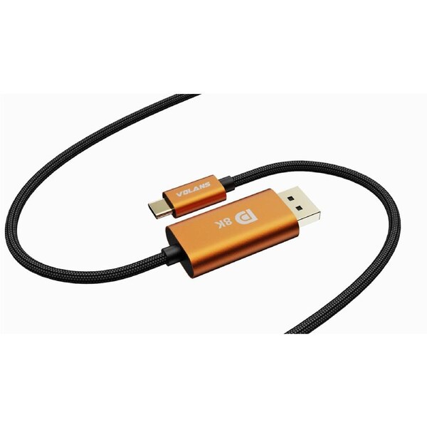 Volans 3M Ultra 8K USB-C to DisplayPort Cable V1.4 [VL-CD83]