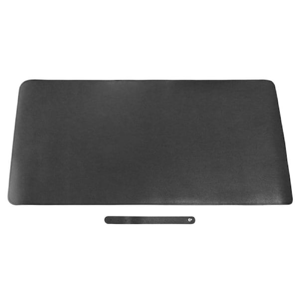 Brateck MP07-5-B Large PVC Leather Mouse Pad Black(LS)