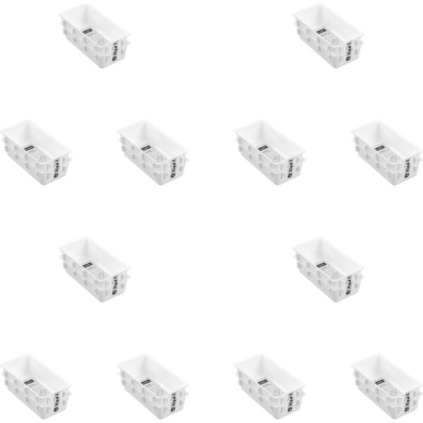 24pc Boxsweden Interlock Drawer Organiser Storage Rectangle 17.5cm Assorted