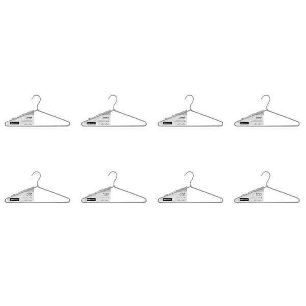 24pc Boxsweden Hangit Fabric Clothes Hangers/Hanging Organiser 41cm Assorted