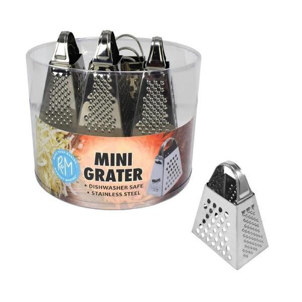 Appetito Stainless Steel Mini Grater - Set 3