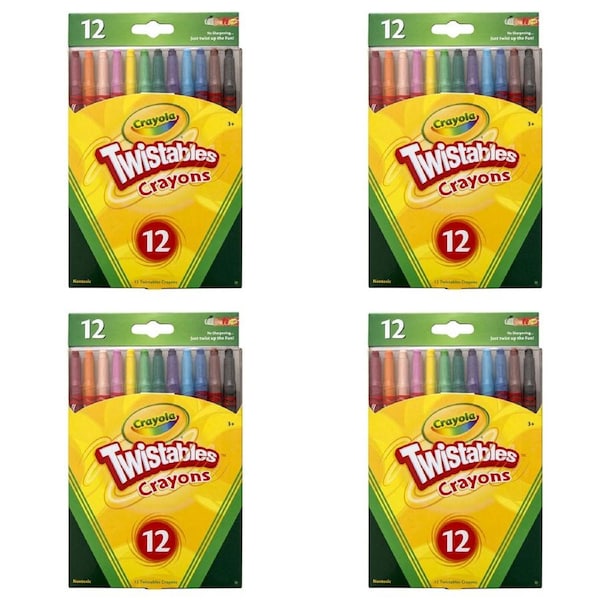 48pc Crayola Twistables Crayons Colouring Drawing Arts/Craft Kids/Children 3y+