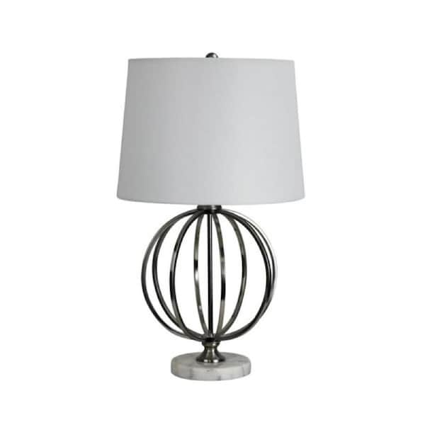 Vinchy Geometric Metal Lamp With Harp Shade