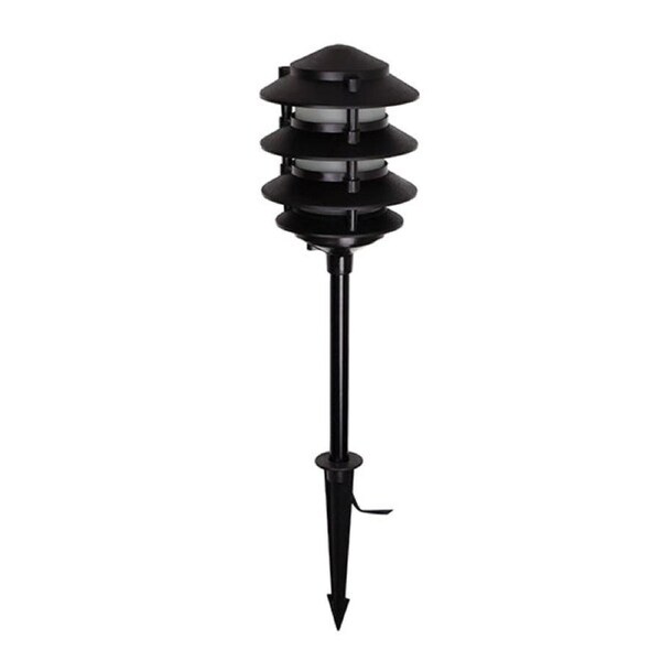12V Diy Garden Pathway Spike Black
