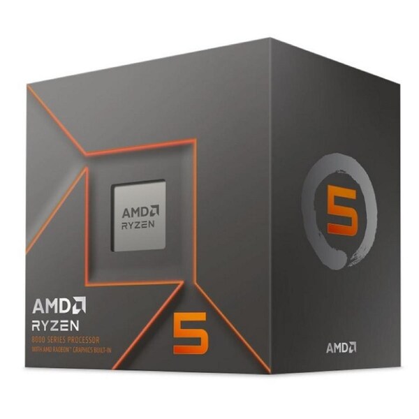 AMD Ryzen 5 8500G 6 Cores/12Threads AM5 CPU with Wraith Stealth Cooler Upto 5Ghz [100-100000931BOX]