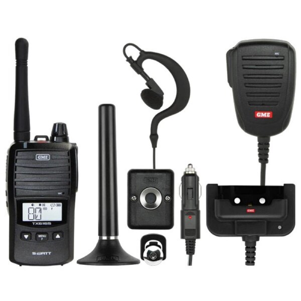 GME TX6165 5W UHF Radio Ultimate Pack - Black