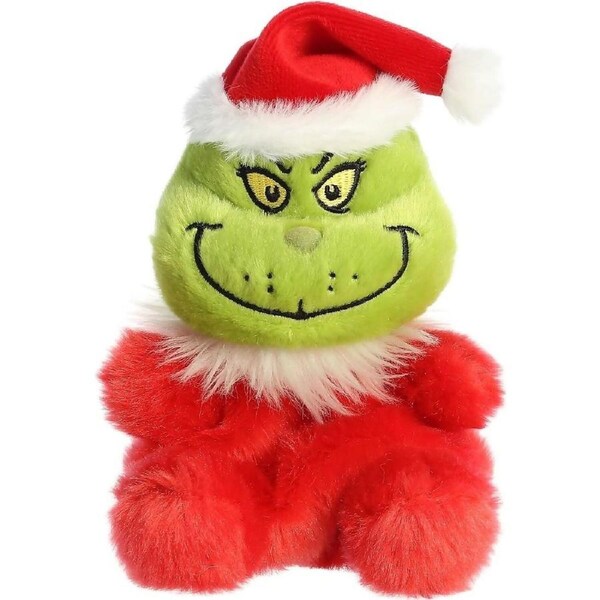 Cotton Candy - Xmas Palm Pals 13cm Santa Grinch Plush
